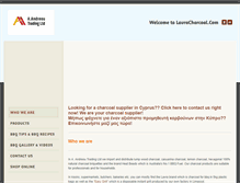 Tablet Screenshot of lavracharcoal.com